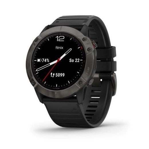 GARMIN FENIX6X PRO SAPPHIRE, GRAYDLC/BLACK BAND (MAP/MUSIC) 010-02157-11 - GARMIN - ZNAČKY