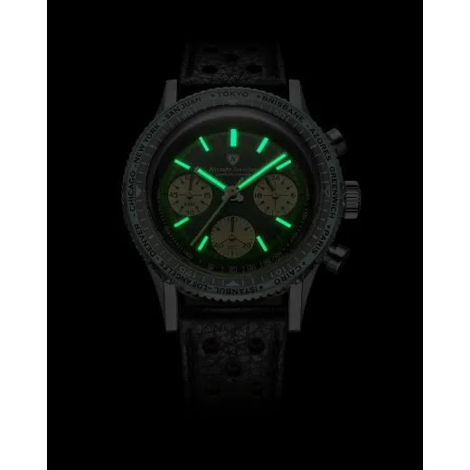 NIVADA GRENCHEN CHRONOKING RACING GREEN – INTER. BEZEL - CHRONOMASTER - ZNAČKY