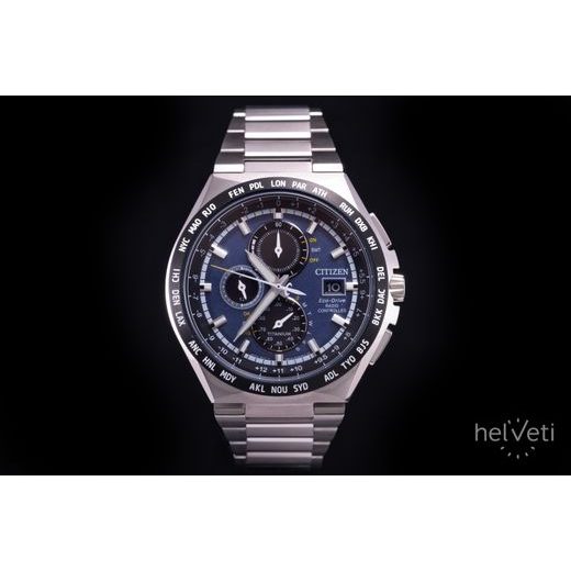 CITIZEN WORLDTIME RADIO CONTROLLED SUPER TITANIUM AT8238-84L - SUPER TITANIUM - ZNAČKY