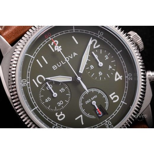 BULOVA MILITARY CHRONOGRAPH 96B482 VWI SPECIAL EDITION - PRECISIONIST - ZNAČKY