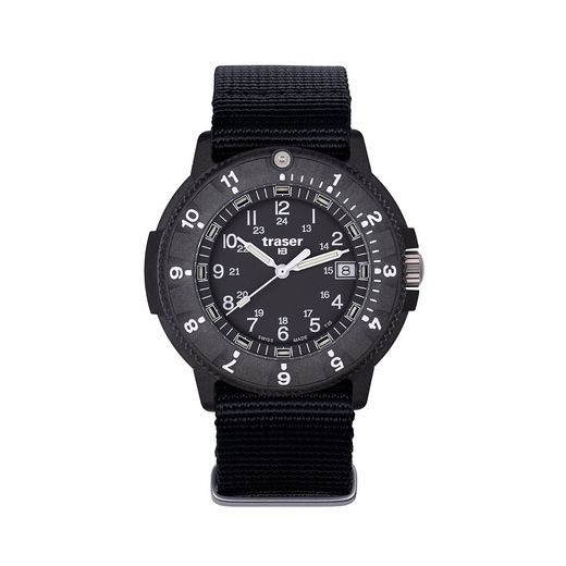 TRASER P65 TACTICAL MISSION BLACK NATO - TRASER - ZNAČKY