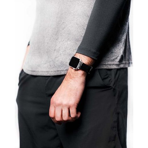 ŘEMÍNEK HIRSCH HEVEA - ČERNÝ - REMIENKY - OSTATNÉ