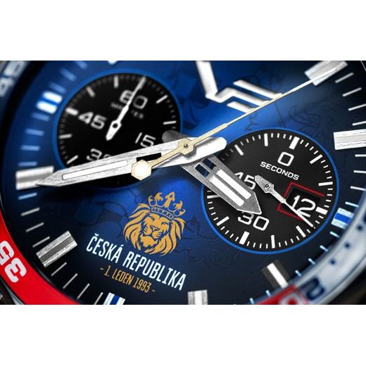 VOSTOK EUROPE LIMITED EDITION ČESKÁ REPUBLIKA 6S21-225A481S - LIMITOVANÉ EDÍCIE - ZNAČKY