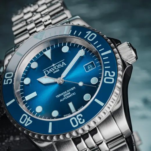 DAVOSA TERNOS AUTOMATIC BLUE LAGOON LIMITED EDITION 161.554.04 - TERNOS - ZNAČKY