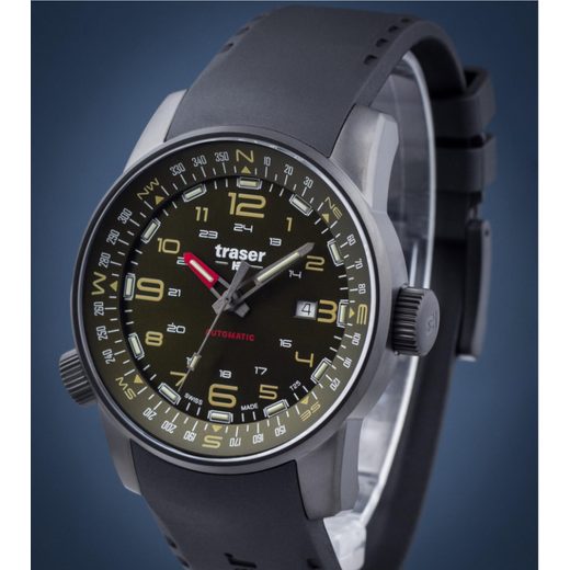 TRASER P68 PATHFINDER AUTOMATIC GREEN GUMA - TACTICAL - ZNAČKY