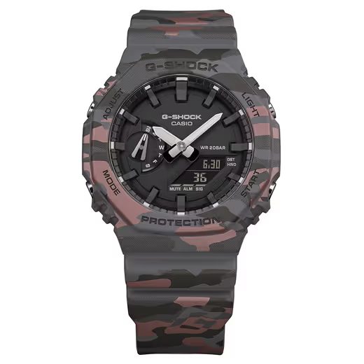 CASIO G-SHOCK GA-2100CM-8AER CAMOUFLAGE SERIES - CASIOAK - ZNAČKY