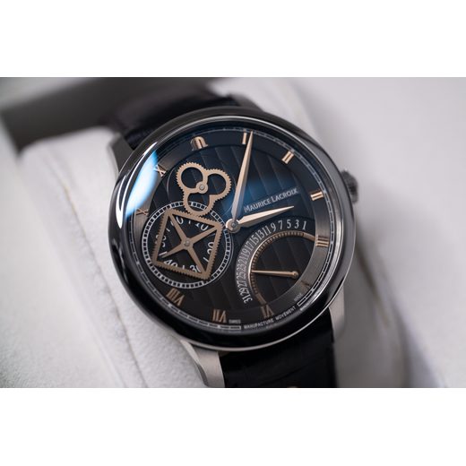 MAURICE LACROIX MASTERPIECE SQUARE WHEEL RETROGRADE MP6058-SS001-310-1 - MASTERPIECE - ZNAČKY