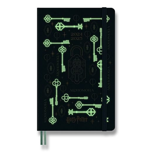 DIÁŘ HARRY POTTER MOLESKINE 2024- 25- TVRDÉ DESKY - L, TÝDENNÍ 1206/5709019 - DIÁRE A ZÁPISNÍKY - OSTATNÉ