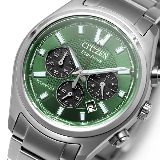 CITIZEN ECO-DRIVE SUPER TITANIUM CHRONOGRAPH CA4750-51X - SUPER TITANIUM - ZNAČKY