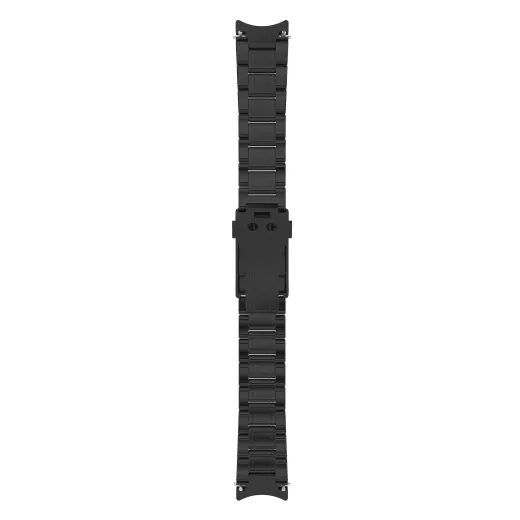 KOVOVÝ NÁRAMEK BIATEC | S ČERNOU DLC ÚPRAVOU - 20 MM - REMIENKY - OSTATNÉ