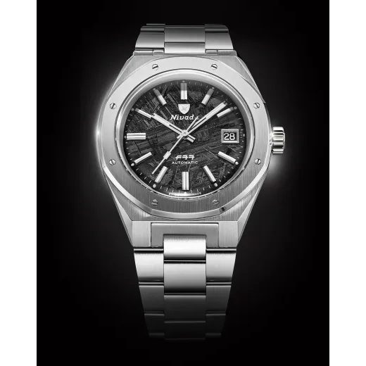 NIVADA GRENCHEN F77 METEORITE 41 MM - F77 - ZNAČKY