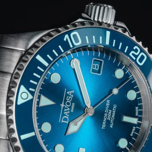 DAVOSA TERNOS AUTOMATIC BLUE LAGOON LIMITED EDITION 161.554.40 - TERNOS - ZNAČKY