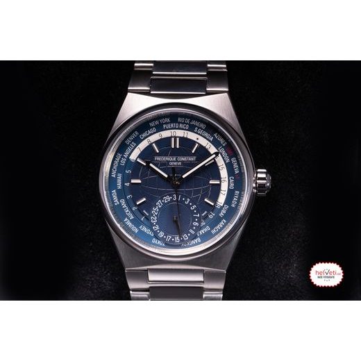 FREDERIQUE CONSTANT HIGHLIFE GENTS MANUFACTURE WORLDTIMER AUTOMATIC FC-718N4NH6B - HIGHLIFE GENTS - ZNAČKY