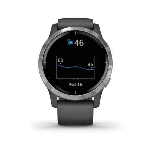 GARMIN VÍVOACTIVE4 SILVER/GRAY BAND 010-02174-03 - ARCHÍV