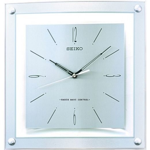 HODINY SEIKO RADIO CONTROLLED QXR205S - NÁSTENNÉ HODINY - OSTATNÉ