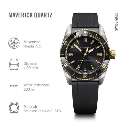 VICTORINOX MAVERICK QUARTZ 242099 - MAVERICK GS - ZNAČKY