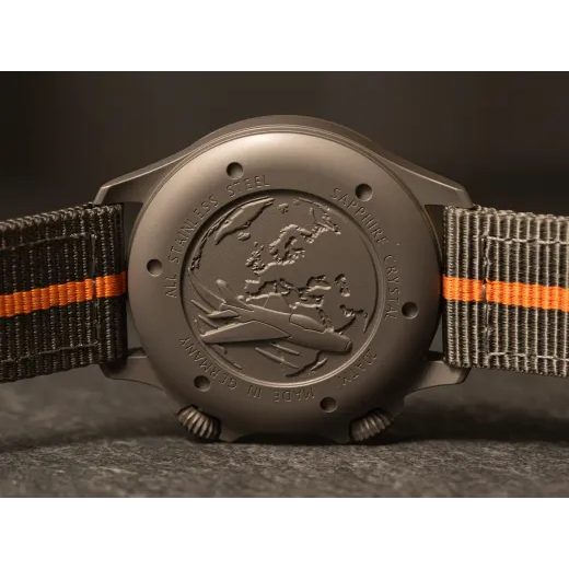 LACO FLIEGER FRANKFURT 40 GMT SCHWARZ - PILOT SPECIAL MODELS - ZNAČKY
