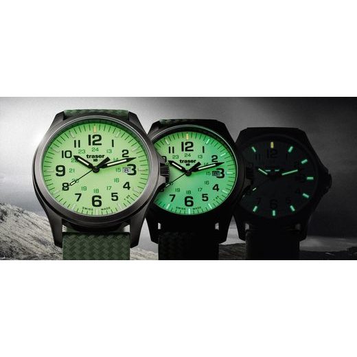 TRASER P67 OFFICER PRO GUNMETAL LIME SILICONE - HERITAGE - ZNAČKY