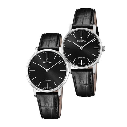 SET FESTINA SWISS MADE 20012/4 A 20013/4 - HODINKY PRE PÁRY - HODINKY