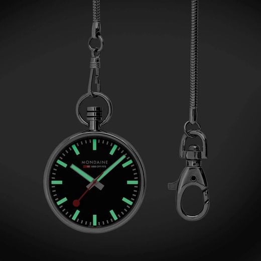 MONDAINE POCKET WATCH QUARTZ A660.30316.20SBB - SPECIALS - ZNAČKY