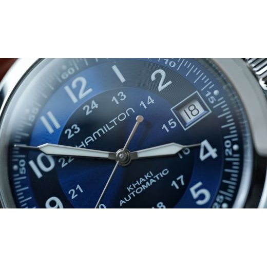 HAMILTON KHAKI FIELD AUTO 38MM H70455540 - KHAKI FIELD - ZNAČKY
