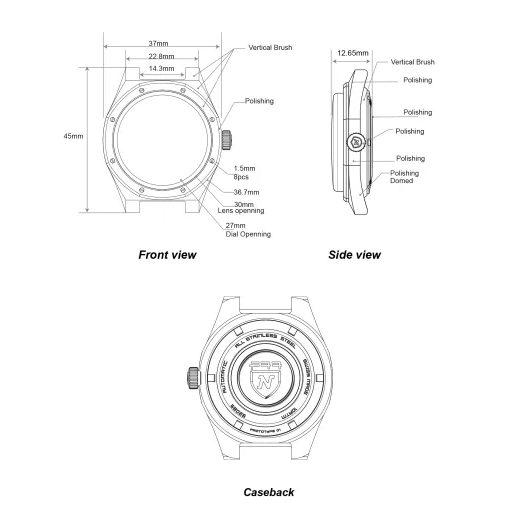 NIVADA GRENCHEN F77 BLUE 68001A77 - F77 - ZNAČKY