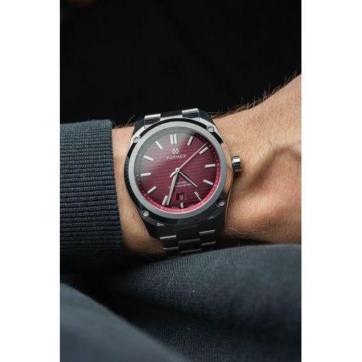 FORMEX ESSENCE FORTYTHREE AUTOMATIC CHRONOMETER GAMARET STEEL BRACELET 0330.1.6671.100 - ESSENCE - ZNAČKY