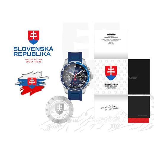 VOSTOK EUROPE LIMITED EDITION SLOVAKIA 6S21-225A463C-B - LIMITOVANÉ EDÍCIE - ZNAČKY