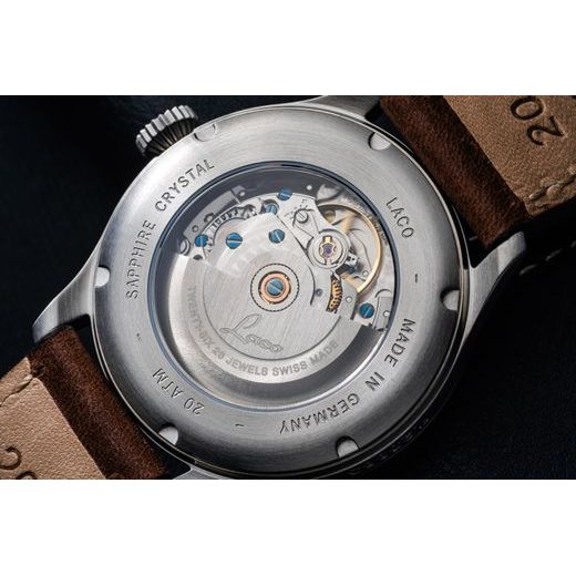 LACO FLIEGER KARLSRUHE PRO GRÜN 37 HANDWINDING - FLIEGER PRO - ZNAČKY