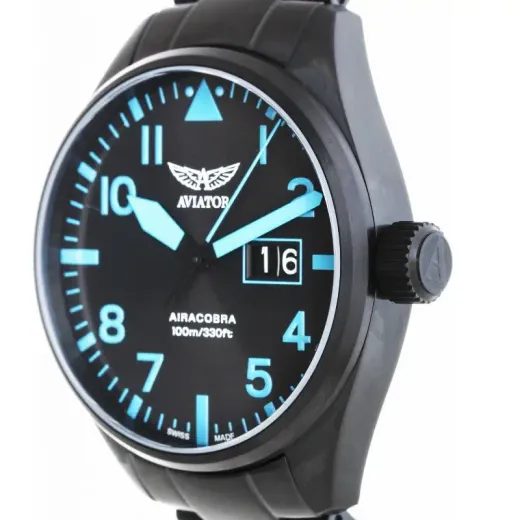 AVIATOR AIRACOBRA P 42 V.1.22.5.188.5 - AIRACOBRA P 42 BIG DATE - ZNAČKY