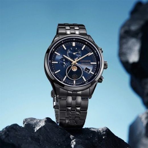 CITIZEN ECO-DRIVE RADIO CONTROLLED MOONPHASE BY1035-56L - CITIZEN - ZNAČKY