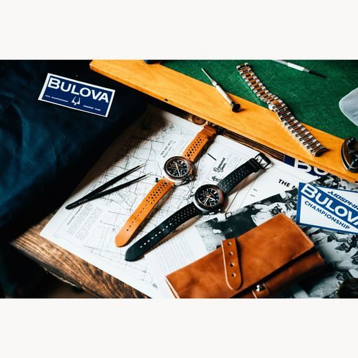 BULOVA RACER CHRONOGRAPH 98B427 - ARCHIVE SERIES - ZNAČKY