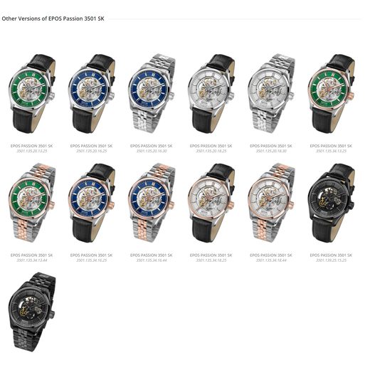 EPOS PASSION SK 3501.135.20.13.30 - TIMELESS - ZNAČKY