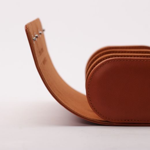 KOŽENÉ CESTOVNÍ POUZDRO NA 3 HODINKY DETAIL, OTEVŘENÉ - BOXY NA HODINKY - OSTATNÉ