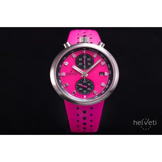 JUNGHANS 1972 COMPETITION PINK AUTOMATIC LIMITED EDITION 27/4406.00 - 1972 - ZNAČKY