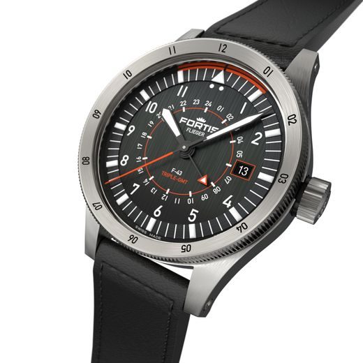 FORTIS FLIEGER F-43 TRIPLE-GMT ORIGINAL COSC F4260001 - FLIEGER - ZNAČKY