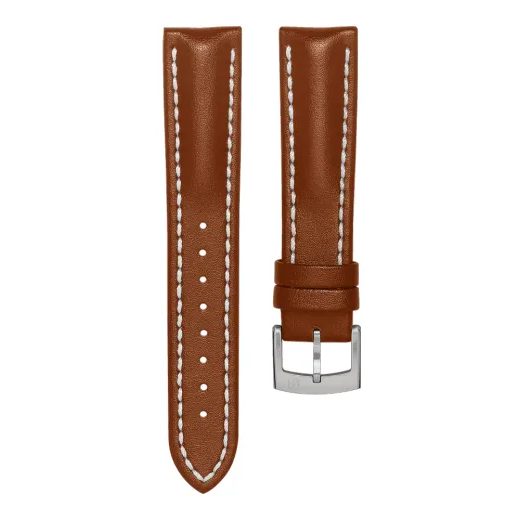 KOŽENÝ ŘEMÍNEK BIATEC | HNĚDÝ Z TELETINY - 20 MM - REMIENKY - OSTATNÉ