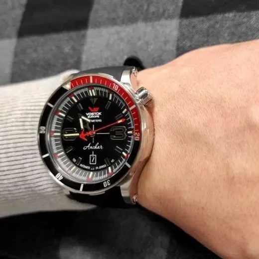 VOSTOK EUROPE ANCHAR PODMORSKÁ AUTOMATIC LINE NH35A/510A587 - ANCHAR SUBMARINE - ZNAČKY