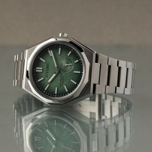 CITIZEN ZENSHIN 60 SUPER TITANIUM AUTOMATIC SMALL SECONDS NK5020-58X - SUPER TITANIUM - ZNAČKY