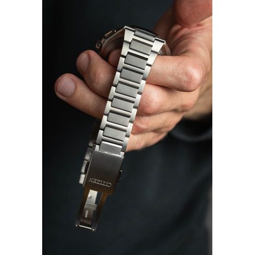 CITIZEN ATTESA SATELIT WAVE GPS CC4104-53E - SUPER TITANIUM - ZNAČKY