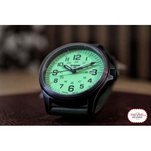 TRASER P67 OFFICER PRO GUNMETAL LIME SILICONE - HERITAGE - ZNAČKY