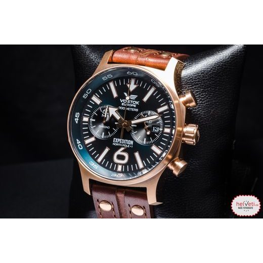 VOSTOK EUROPE EXPEDITON NORTH POLE-1 CHRONO LINE 6S21-595B645 - EXPEDITION NORTH POLE - ZNAČKY