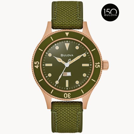 BULOVA MIL-SHIPS 98A324 BRONZE 150TH ANNIVERSARY - ARCHIVE SERIES - ZNAČKY