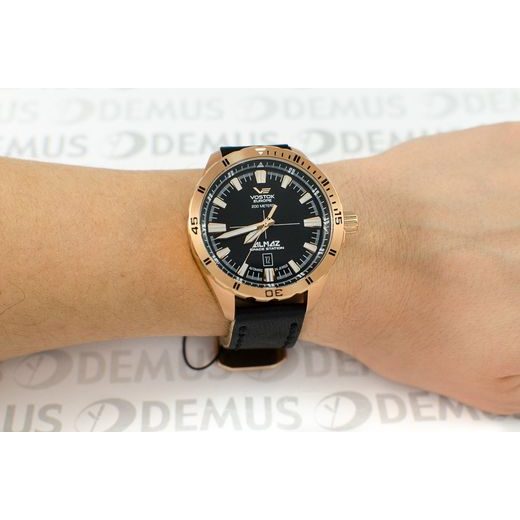 VOSTOK EUROPE ALMAZ AUTOMATIC LINE NH35A/320B259 - ALMAZ SPACE STATION - ZNAČKY