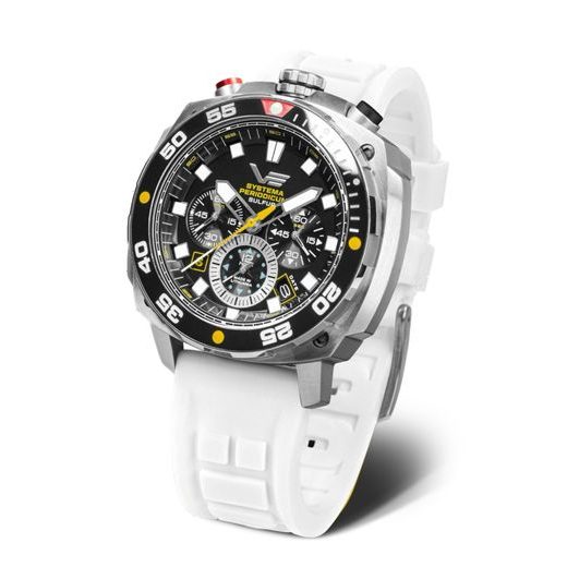 VOSTOK EUROPE SYSTEMA PERIODICUM SULPHUR VK67-650E725 - SYSTEMA PERIODICUM - ZNAČKY