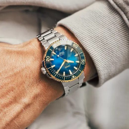 ORIS AQUIS DATE CALIBRE 400 41,5 MM 01 400 7769 6355-07 8 22 09PEB - AQUIS - ZNAČKY