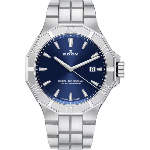 EDOX DELFIN QUARTZ DATE 53021-3M-BUIN - DELFIN - ZNAČKY