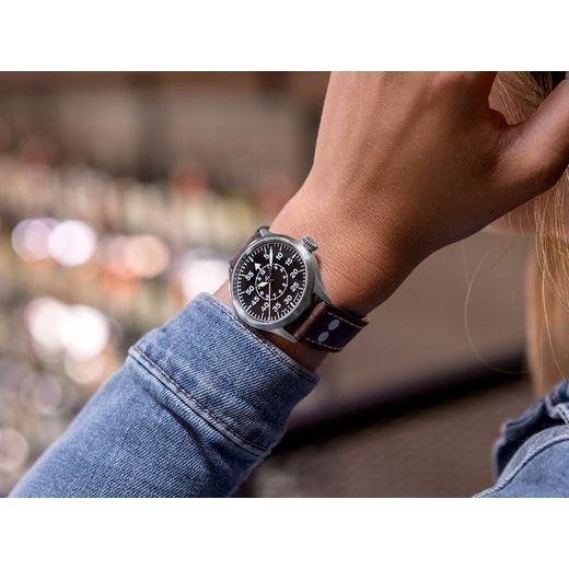 LACO FLIEGER KARLSRUHE PRO 43 HANDWINDING 862142_626 - FLIEGER PRO - ZNAČKY