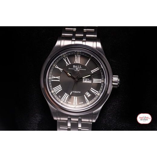 BALL TRAINMASTER ROMAN NM1058D-S4J-GY - TRAINMASTER - ZNAČKY