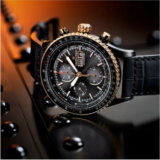 HAMILTON KHAKI AVIATION CONVERTER AUTO CHRONO H76736730 - KHAKI AVIATION - ZNAČKY